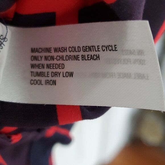 Gap Navy & Red Grid Dress - Picture 7 of 10